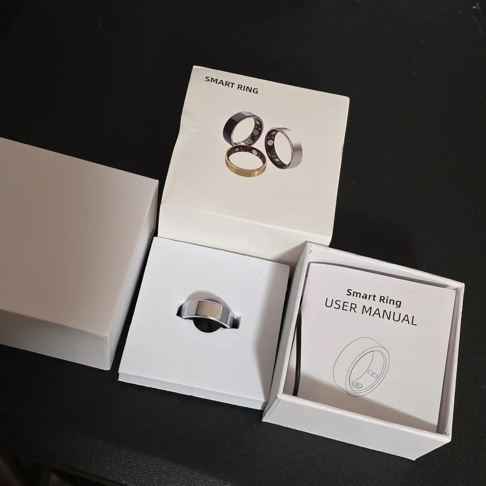 smart Ring stylish silver